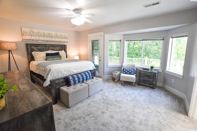 2780 Katie Rd, Kennewick, WA 99338 - carpeted bedroom featuring baseboards and a ceiling fan