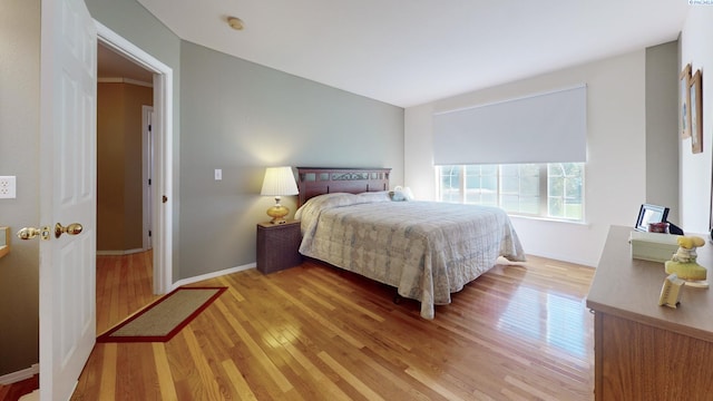 470 NW Robert St, Pullman, WA 99163 - bedroom with light wood-style floors and baseboards