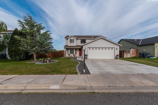 5309 Buchanan Ln, Pasco, WA 99301 - traditional home with a garage and driveway