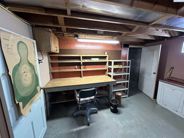 404 D St, Endicott, WA 99125 - view of unfinished basement