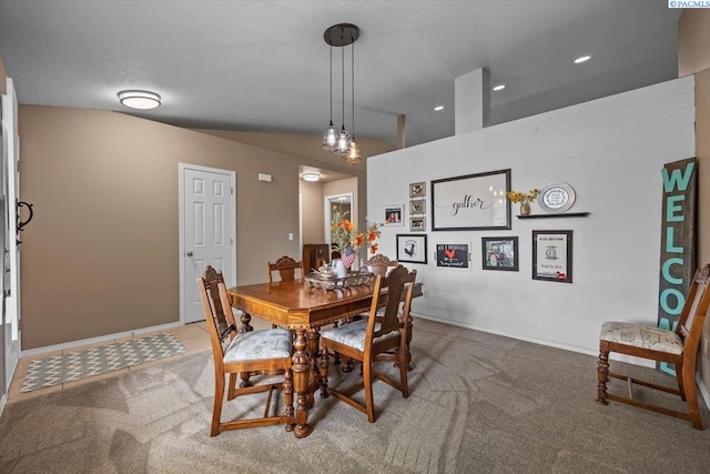 8602 W 1st Ave, Kennewick, WA 99336 - dining room featuring carpet flooring and recessed lighting