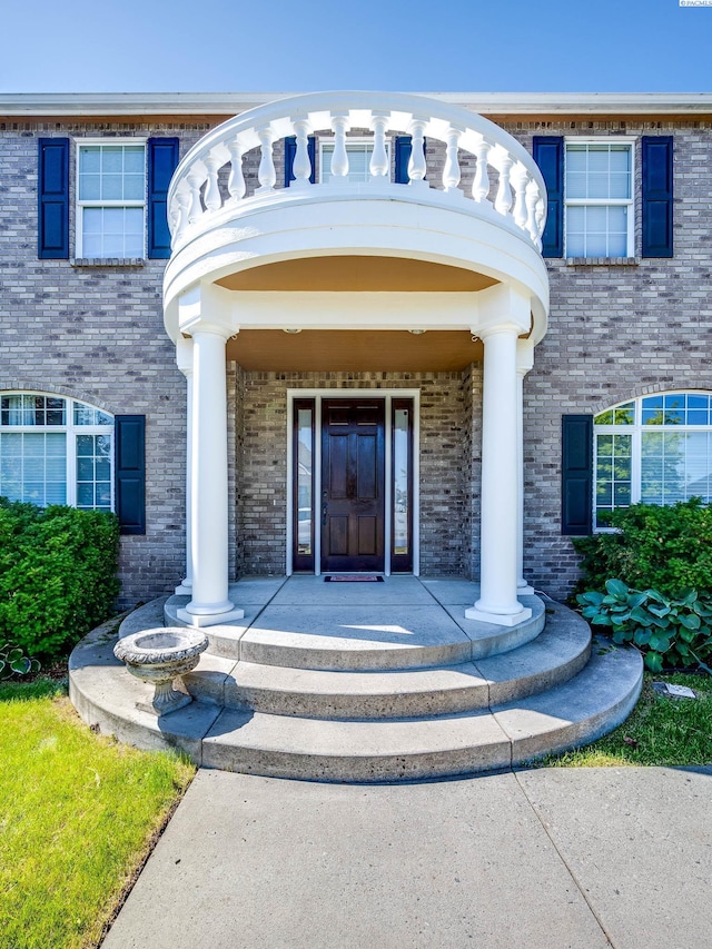 1105 SW Meyer Dr, Pullman, WA 99163 - entrance to property with brick siding and a porch