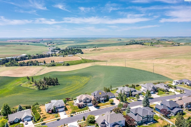1105 SW Meyer Dr, Pullman, WA 99163 - aerial perspective of suburban area with a golf club