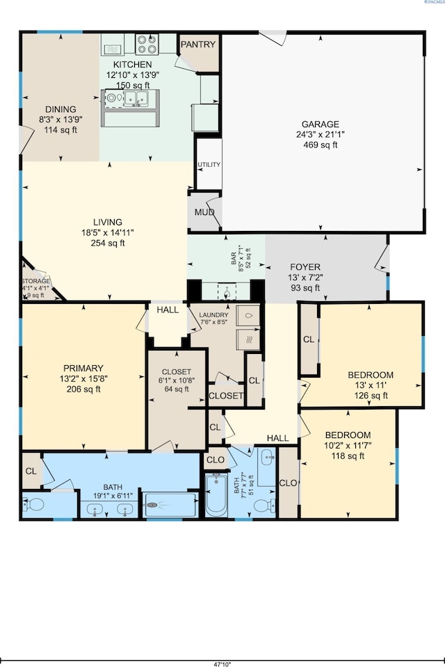 view of layout