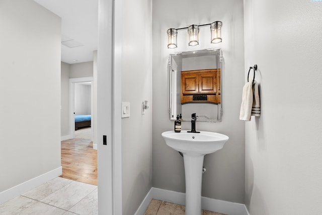 1430 Purple Sage St, Richland, WA 99352 - bathroom with baseboards and tile patterned flooring
