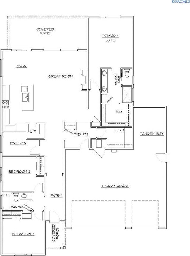 12113 Dunsmuir Dr, Pasco, WA 99301 - view of layout