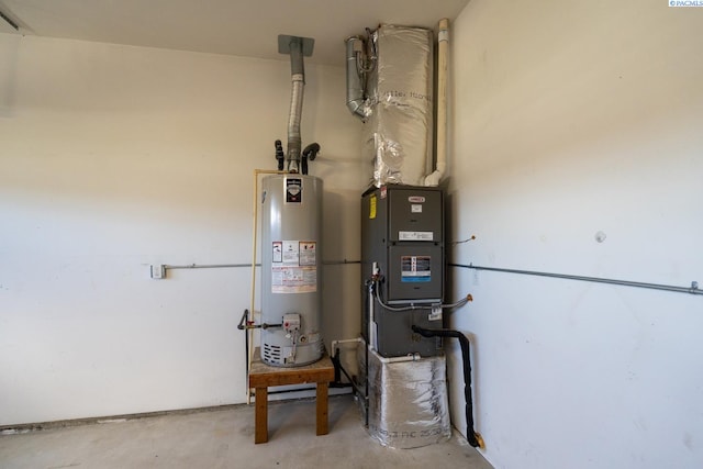 1205 SW Hannah St, Pullman, WA 99163 - utility room with water heater