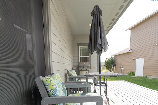 1205 SW Hannah St, Pullman, WA 99163 - view of patio with a wooden deck