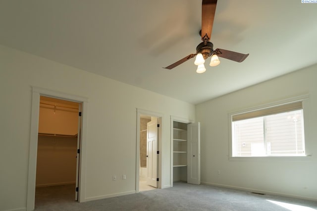 1205 SW Hannah St, Pullman, WA 99163 - unfurnished bedroom with ensuite bath, carpet floors, baseboards, a spacious closet, and a closet