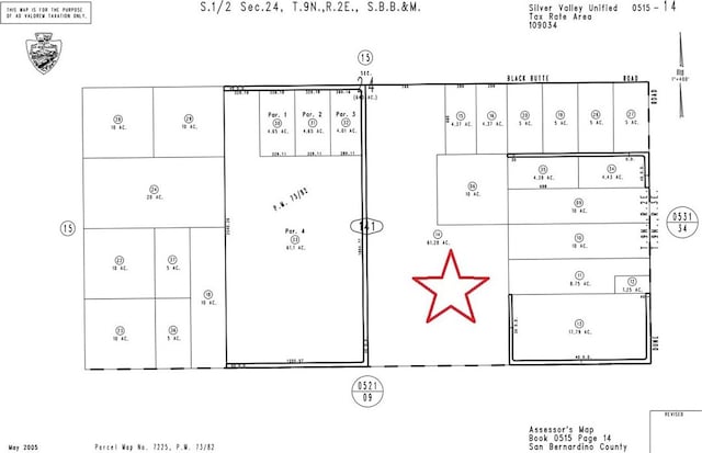 0 Cottonwood, Newberry Springs CA, 91365 land for sale