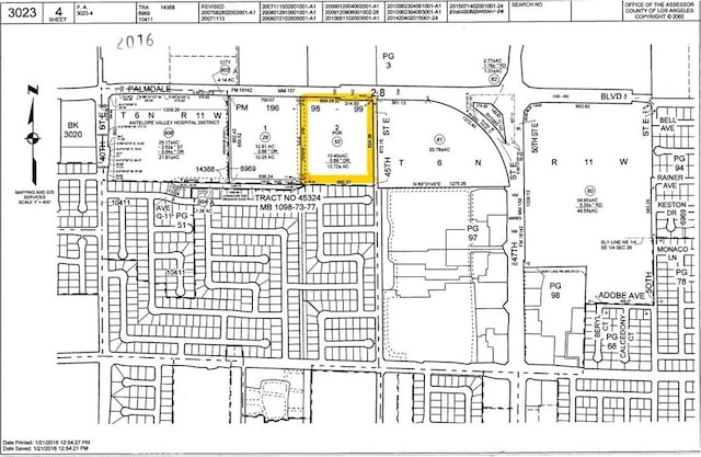 4500 E Palmdale Blvd, Palmdale CA, 93550 land for sale