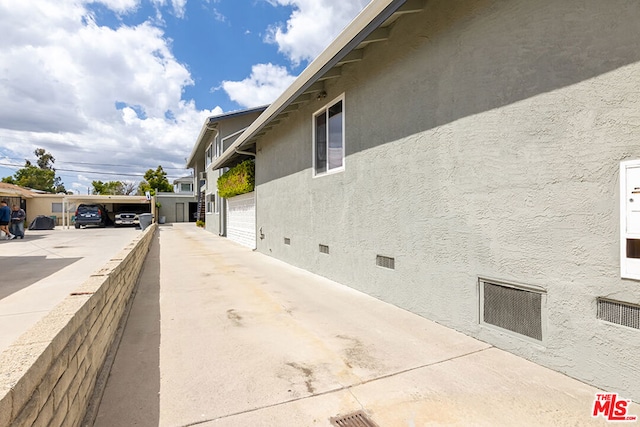 view of property exterior