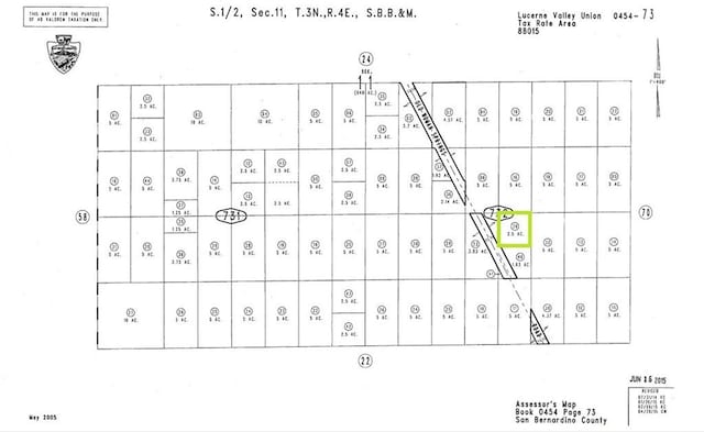 45473239 Old Woman Springs Rd, Johnson Valley CA, 92285 land for sale