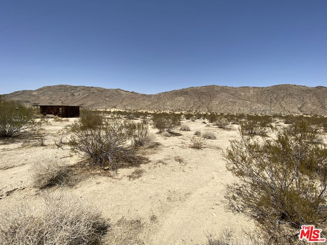 view of mountain feature