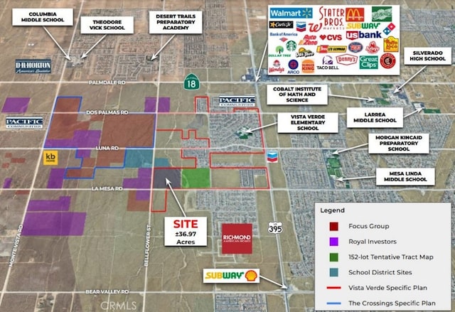 0 La Mesa, Victorville CA, 92392 land for sale