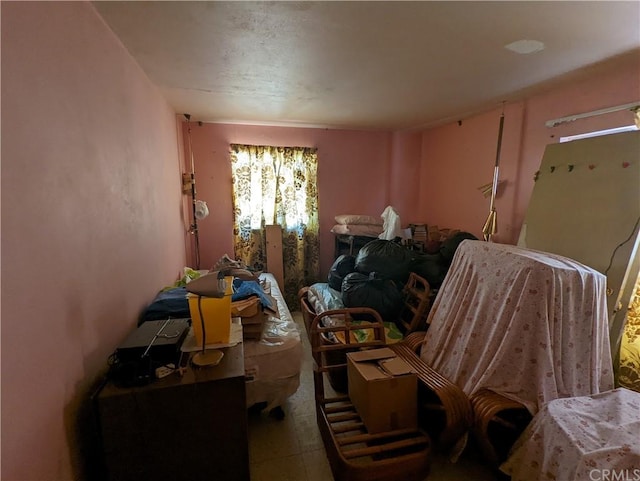 misc room featuring tile flooring