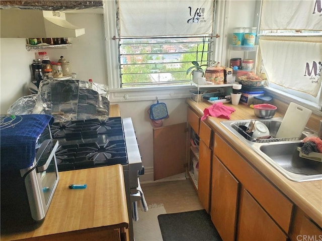 kitchen with sink