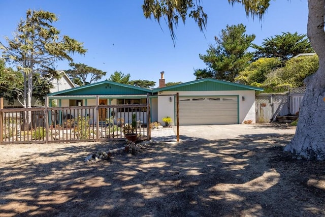 view of ranch-style house