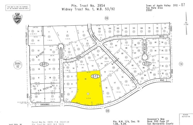 19446 Shoshonee Rd, Apple Valley CA, 92307 land for sale