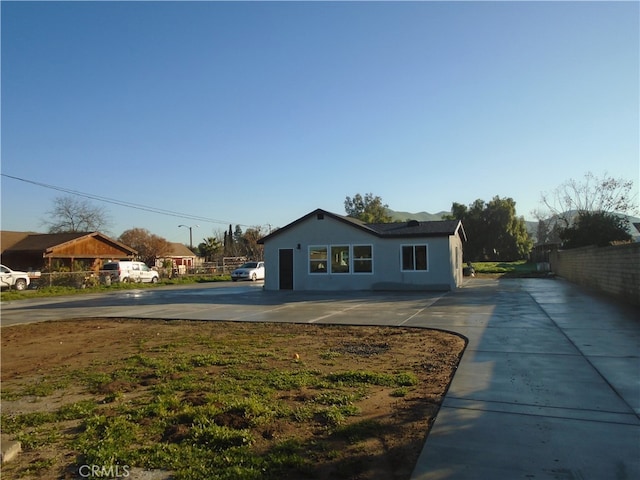 view of front of house