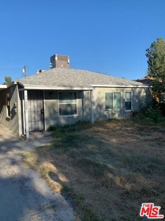 view of rear view of house