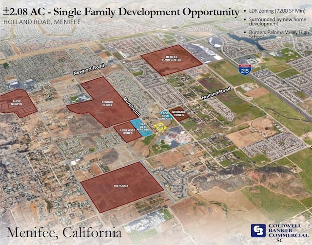 0 Holland Rd, Menifee CA, 92584 land for sale