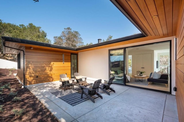 view of patio / terrace