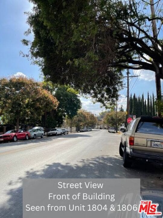 view of street