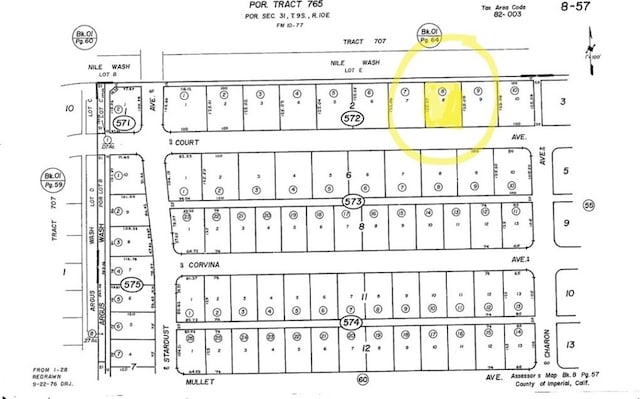 1276 Court Ave, Thermal CA, 92274 land for sale