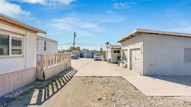 view of side of property