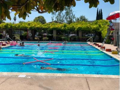 view of pool