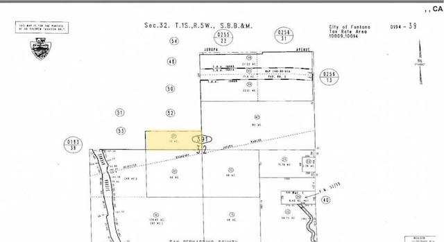 0 Via Sombra, Fontana CA, 92337 land for sale