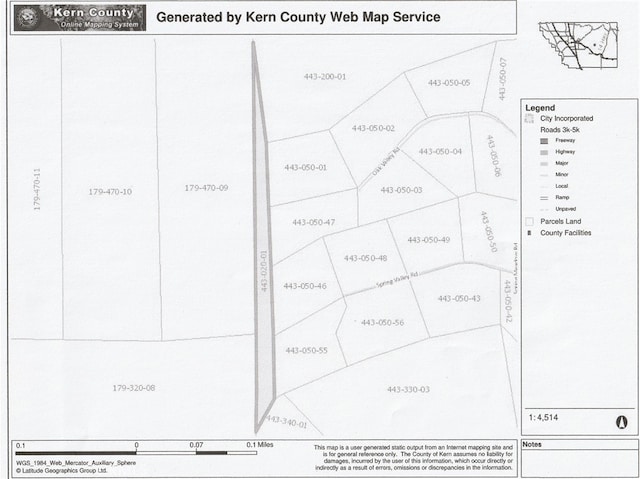 0 Road, Caliente CA, 93518 land for sale