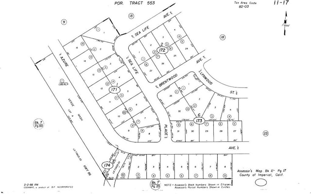 2373 Sea Life Pl, Salton City CA, 92274 land for sale