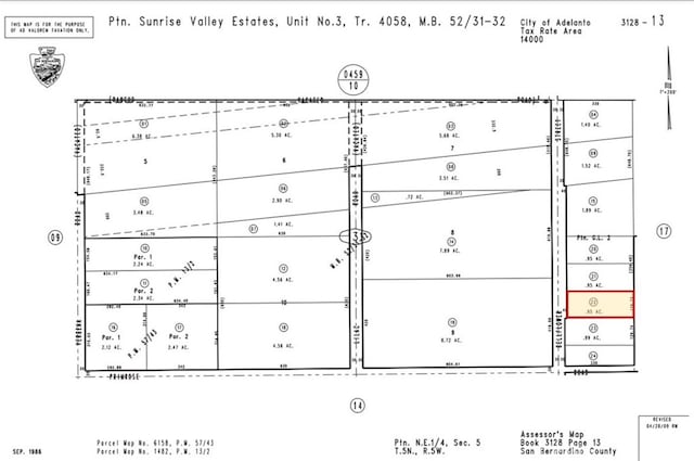 0 Bellflower St, Adelanto CA, 92301 land for sale