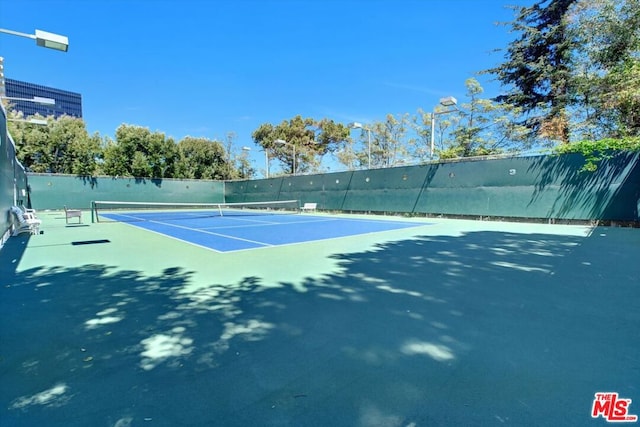 view of sport court