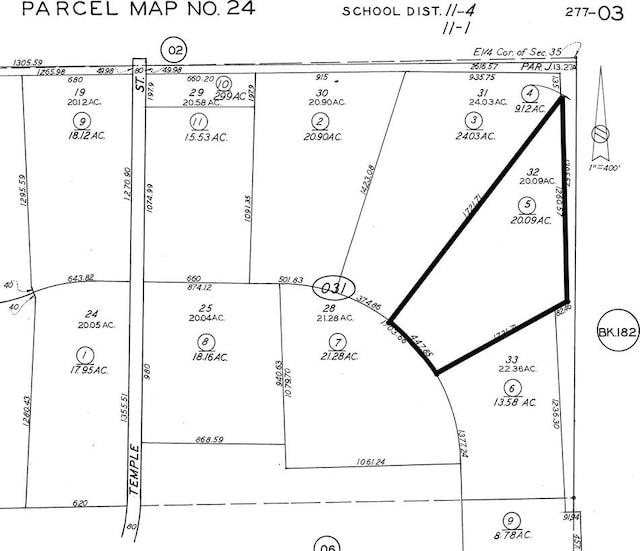 0 Temple, California City CA, 93505 land for sale