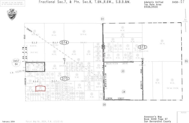 0 Monroe Rd, El Mirage CA, 92301 land for sale