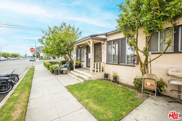 view of bungalow