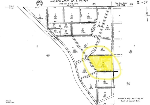 0 Beal Rd, Calipatria CA, 92233 land for sale