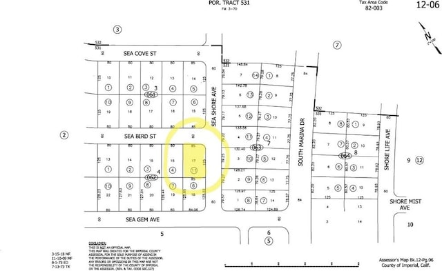 1173 Sea Bird St, Salton City CA, 92274 land for sale