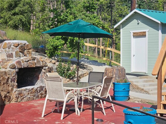 view of patio