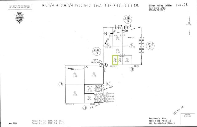 51526118 Kiloran St, Newberry Springs CA, 92365 land for sale