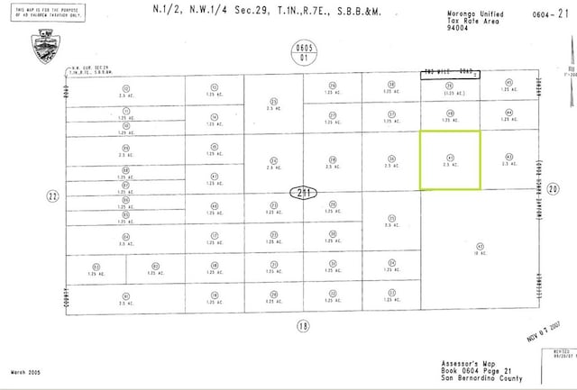 60421141 Laferney Ave, Joshua Tree CA, 92252 land for sale