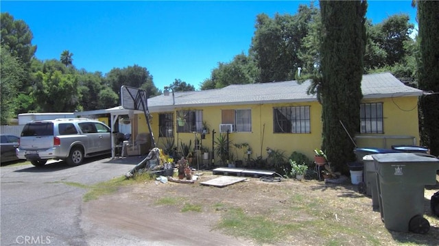 view of front of house