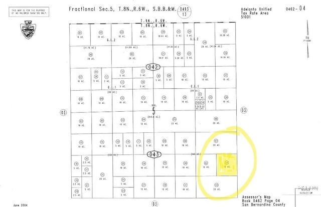 0 W Macon Rd, Adelanto CA, 92301 land for sale