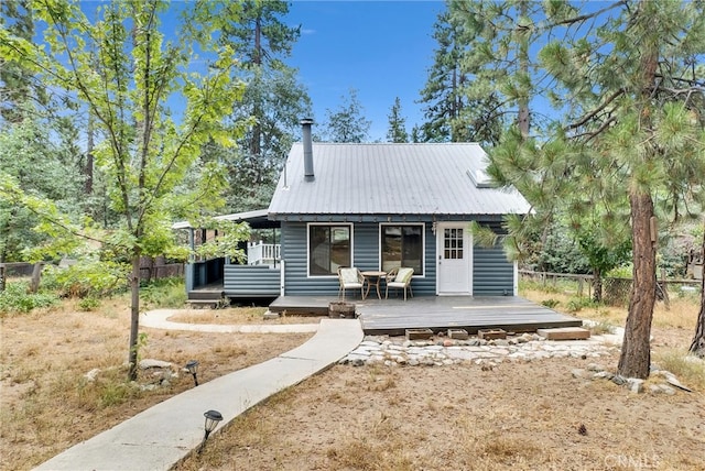 view of bungalow-style home