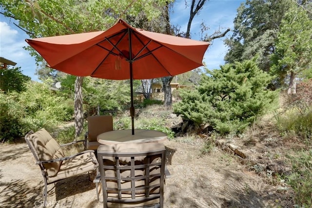 view of patio