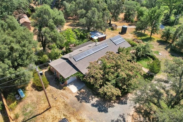 drone / aerial view