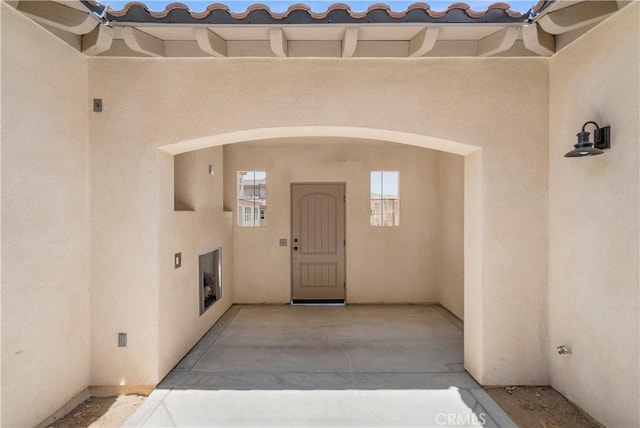 view of property entrance